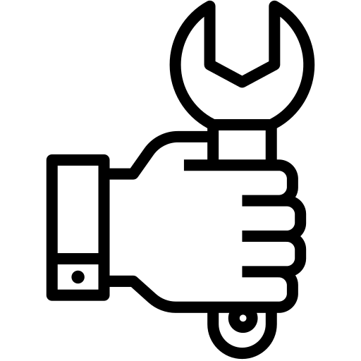 hand holding tool icon
